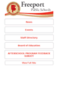 Mobile Screenshot of freeportschools.org