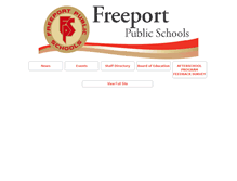 Tablet Screenshot of freeportschools.org